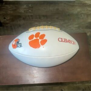 CLEMSON TIGERS Baden Autograph Football NCAA College Fan ACC Sign Signature SC